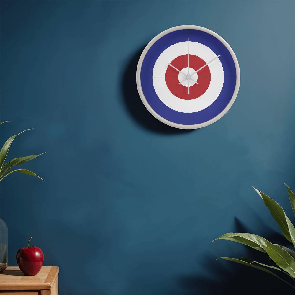 Curling House Clock