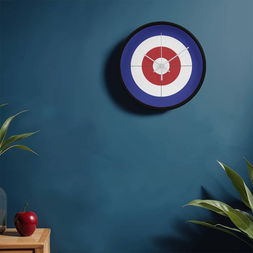 Curling House Clock