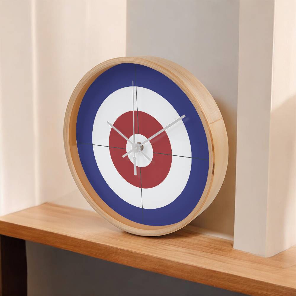 Curling House Clock