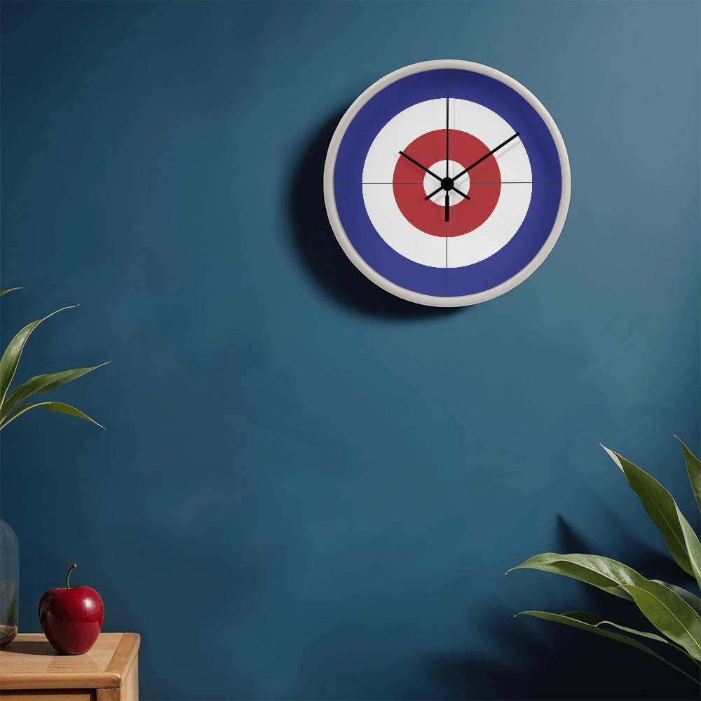 Curling House Clock