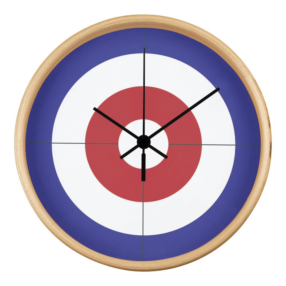 Curling House Clock