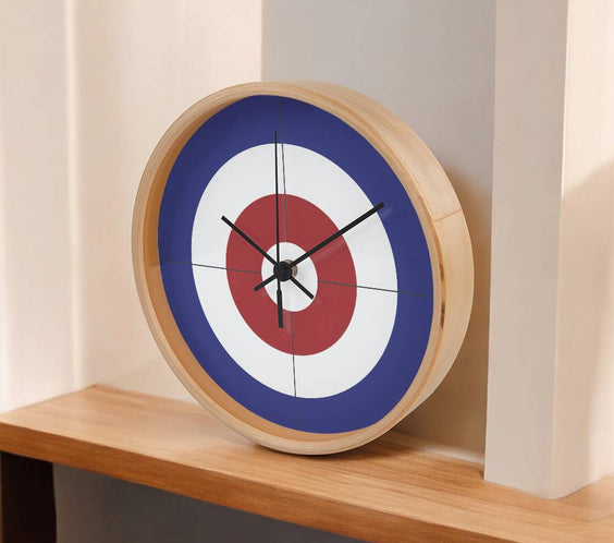 Curling House Clock