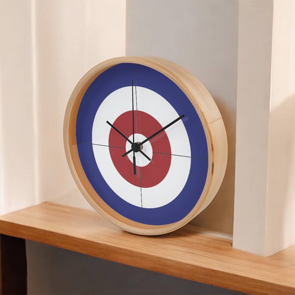 Curling House Clock